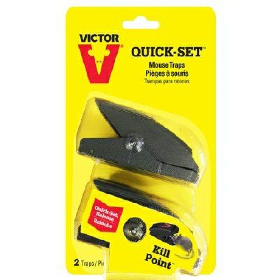 Lawn & Garden * | Victor Typical Style Mouse Trap, 2-Pk.