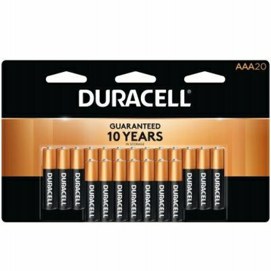 Electrical * | Duracell Discount Sale Duralock Batteries, Aaa, 20-Pk.