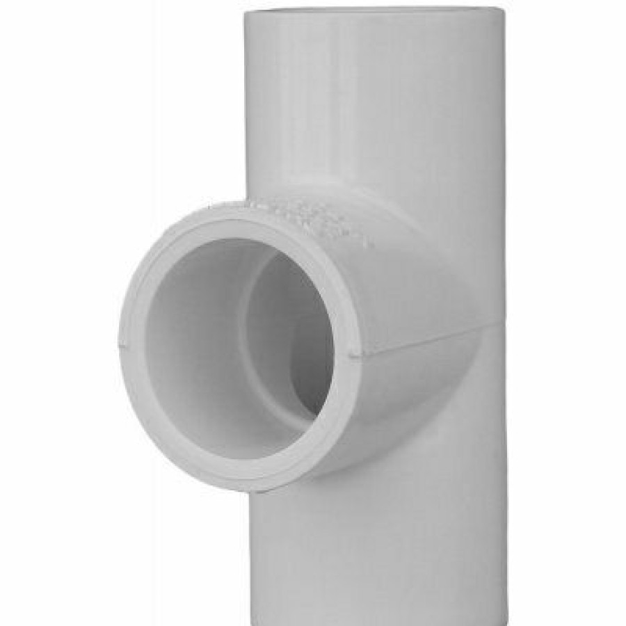 Plumbing * | Charlotte Pipe Gift Selection Schedule 40 Pvc Pressure Pipe Reducing Tee, 1/2 X 1/2 X3/4-In.