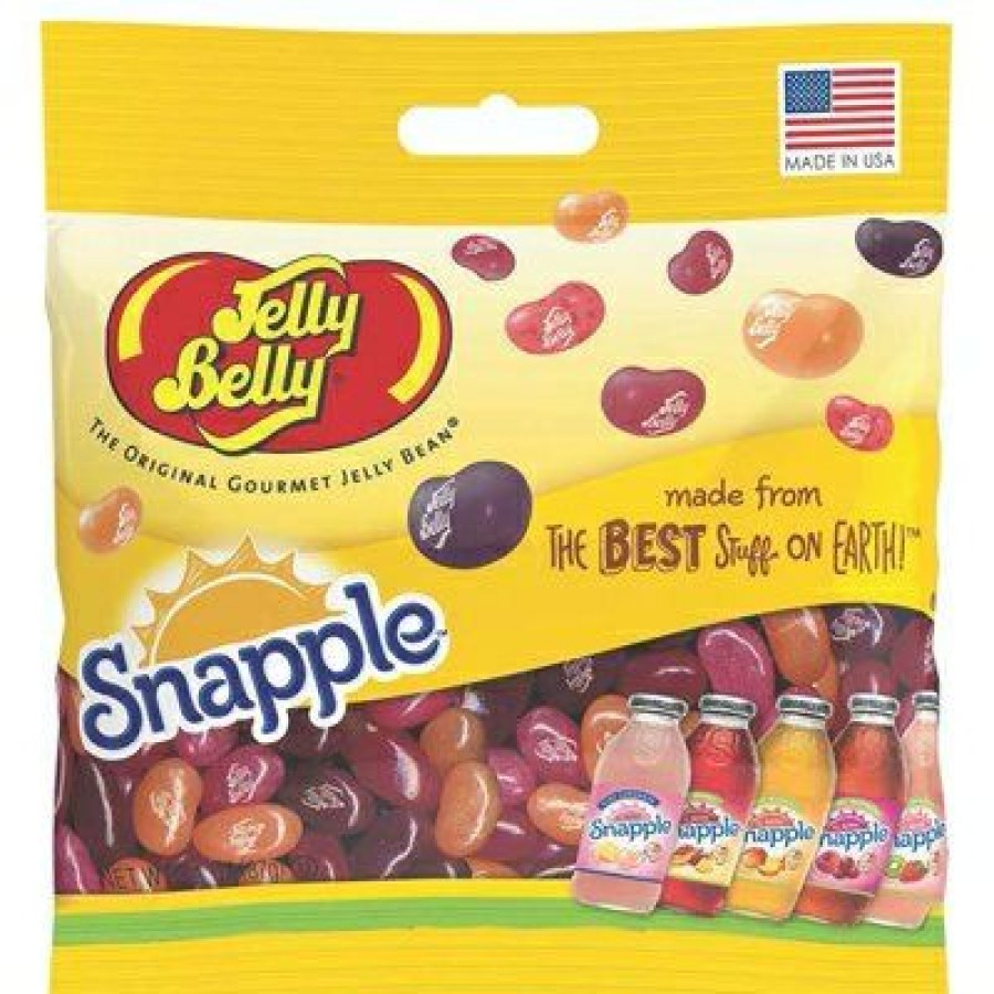 Kitchen * | Jelly Belly Official Gourmet Jelly Beans, Snapple Mix, Grab & Go Bag, 3.1-Oz.