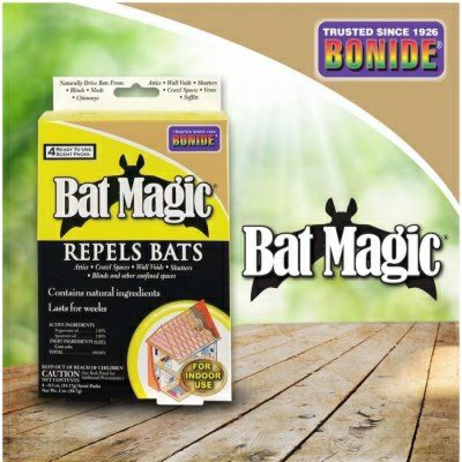 Lawn & Garden * | Bonide Hot Selling Bat Magic Bat Repellent, 4-Pk.