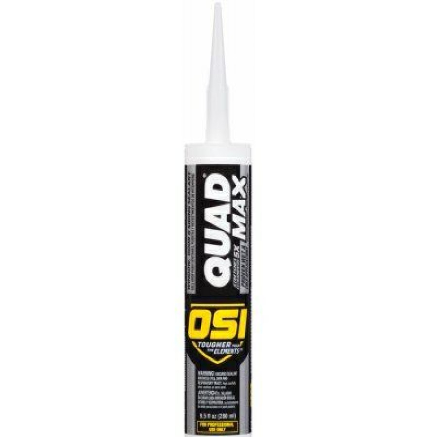 Heating & Cooling * | Osi Low Price Quad Max Sealant, White, 9.5 Oz.