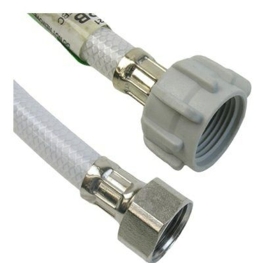 Plumbing * | Larsen Best Choice Poly Toilet Connector, Flexible, 1/2 Ip X 7/8 Ballcock X 16-In.