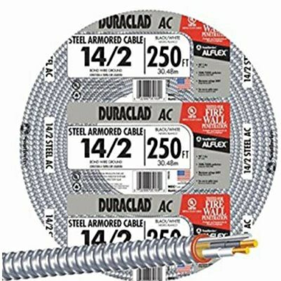 Electrical * | Southwire Low Price Act Armored Cable, 14/2, 250-Ft.