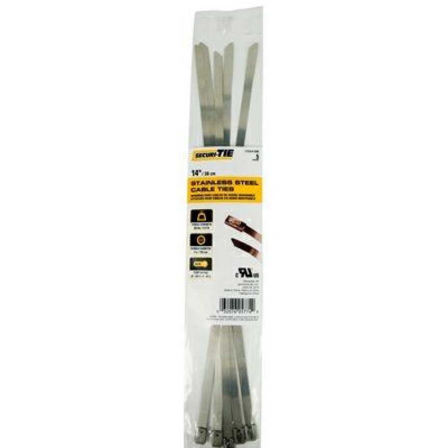 Electrical * | Gardner Bender Online Wide Cable Tie, Stainless Steel, 14-In., 5-Pk.