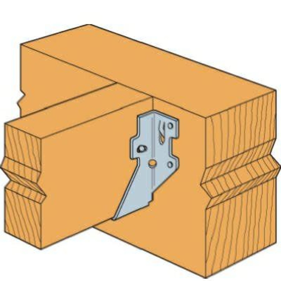 Building Materials * | Simpson Strong-Tie Clearance Sale Joist Hanger, Double Shear, 2 X 4-In.