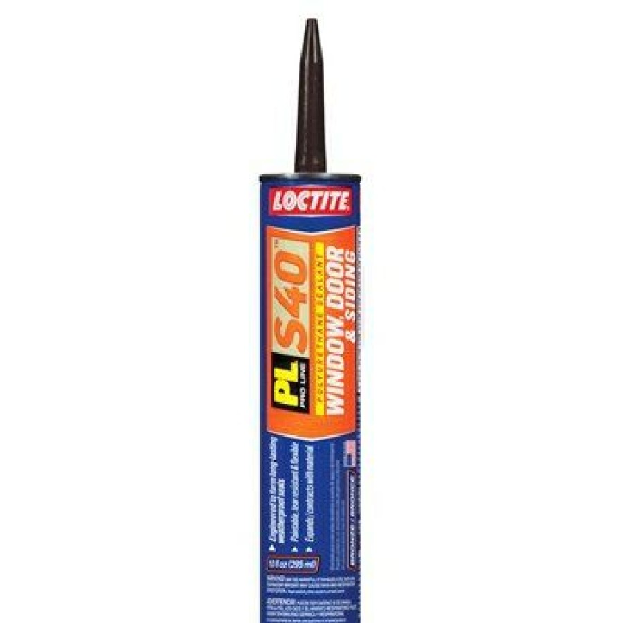 Heating & Cooling * | Loctite Excellent Pl Polyurethane Door, Window & Siding Sealant, Bronze, 10-Oz. Cartridge