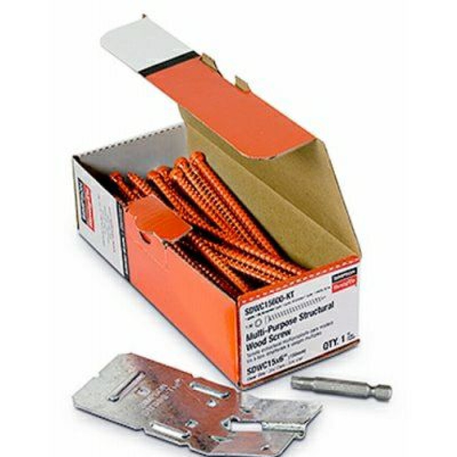 Hardware * | Simpson Strong-Tie Low Price Strong-Drive Sdwc Truss Screws, 0.152 X 6-In., Orange, 50-Pk.