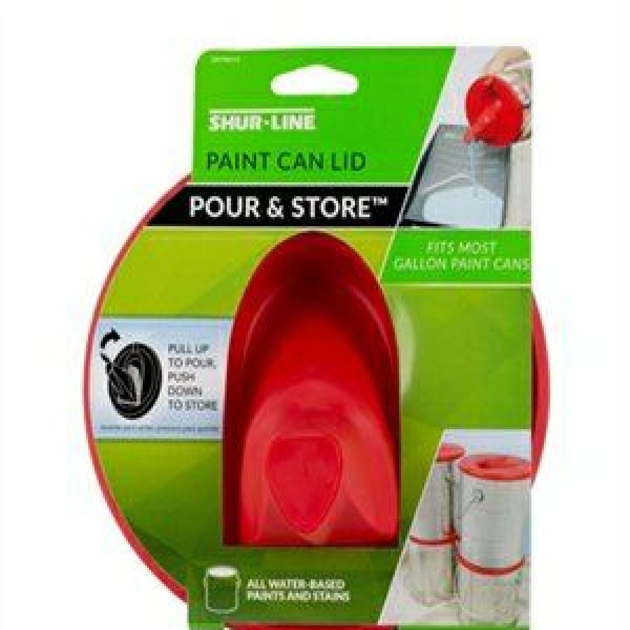 Paint * | Shur-Line Unique Store & Pour Paint Can Lid, 1-Gallon