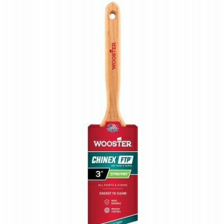 Paint * | Wooster Low Price Chinex Ftp Angle Sash Paint Brush, 3-In.