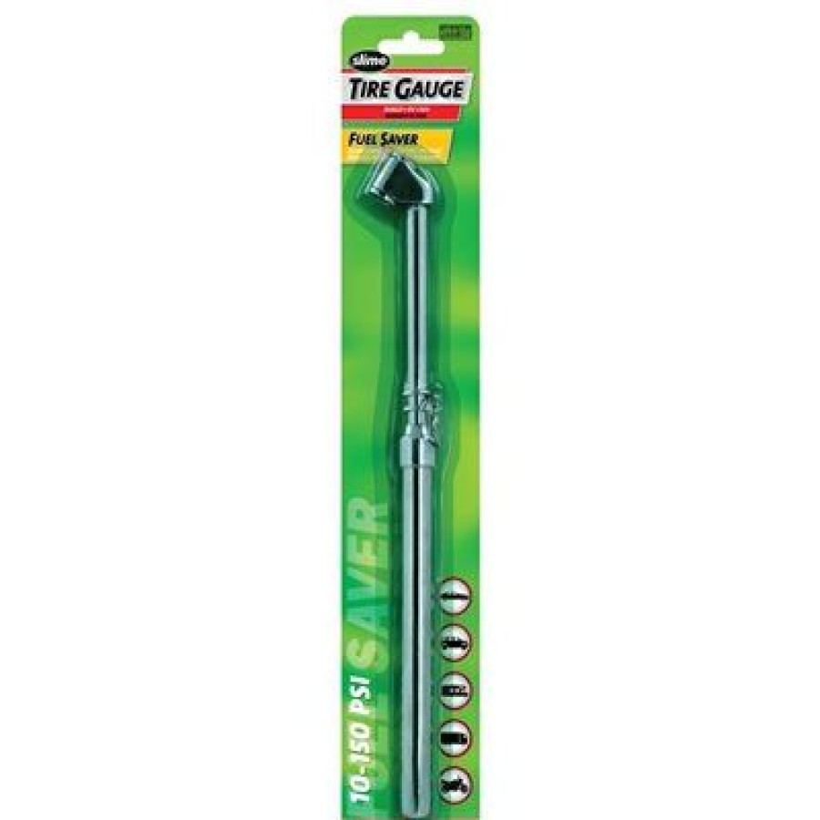 Automotive * | Slime Fire Sale Truck Tire Gauge, Digital, Dual Head, 10-150 Psi