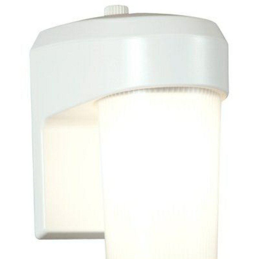 Outdoor Living & Patio * | Best Quality Regent Entry Light, White, Fluorescent, 13-Watt