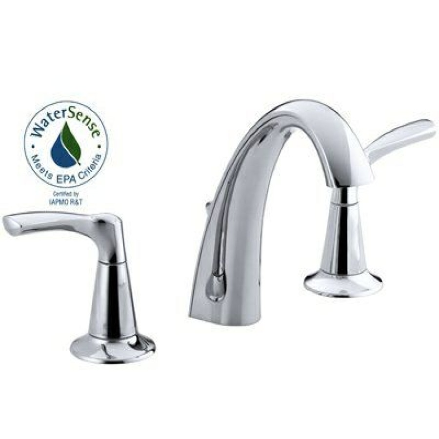 Plumbing * | Kohler Sterling Bestsellers Mistos Lavatory Faucet, Double Handle, Chrome