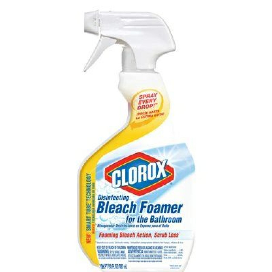 Home & Cleaning * | Clorox Online Bathroom Bleach Foamer, 30-Oz.