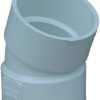 Plumbing * | Tigre Official Pvc Pipe Sewer And Drain 22-1/2-Degree Elbow, 4-In.