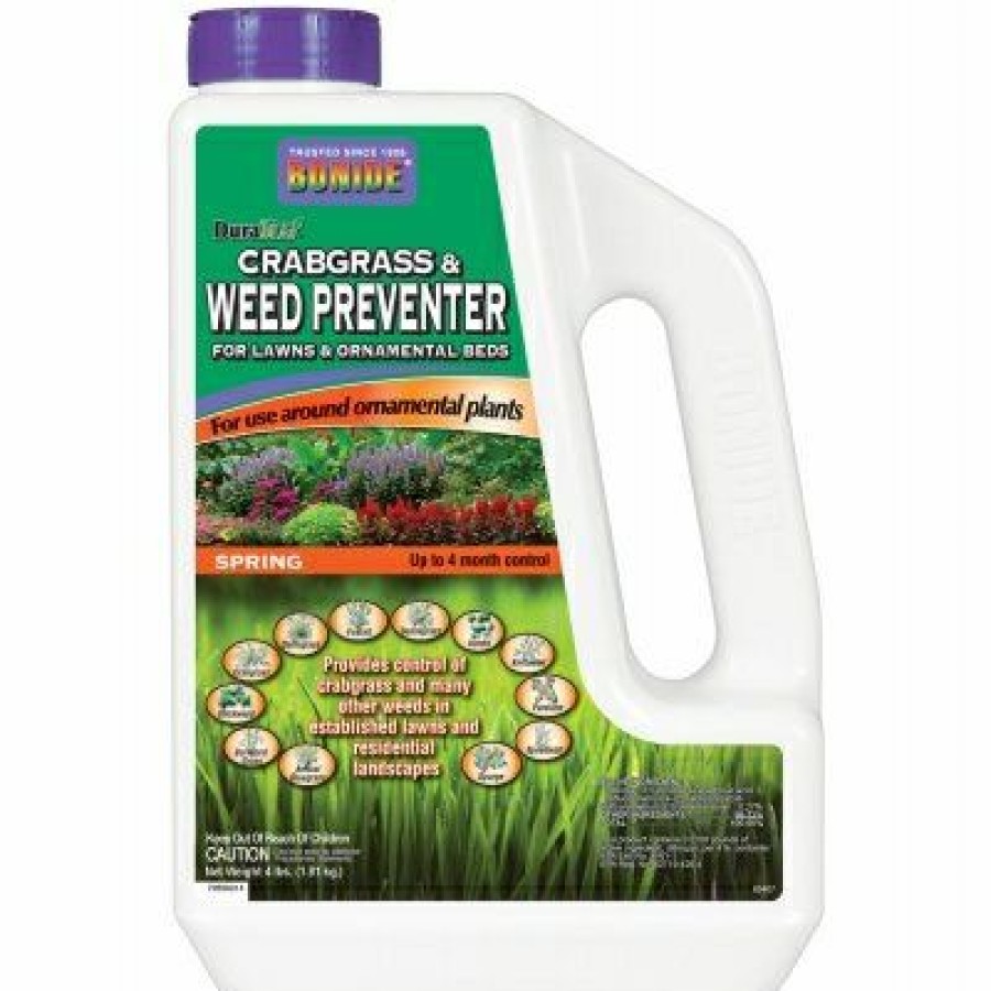 Lawn & Garden * | Bonide Discount Sale Crabgrass & Weed Preventer With Dimension R, 4-Lbs.