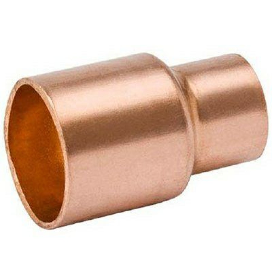 Plumbing * | Streamline Cheaper Copper Pipe Reducer, 1 X 1/2-In.