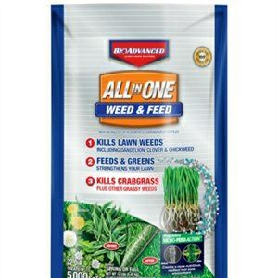 Lawn & Garden * | Excellent All-In-One Weed & Feed Granules, 12-Lbs.