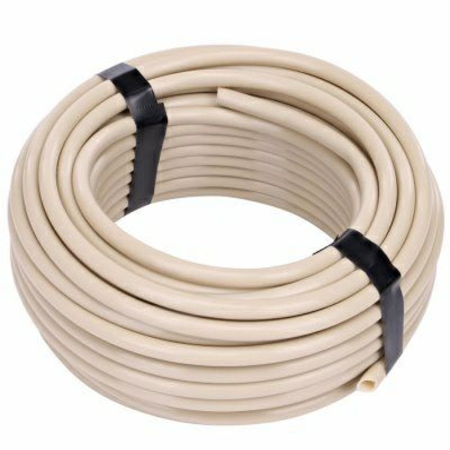 Lawn & Garden * | Raindrip Low Price Water Supply Tubing, Sand Polyethylene, 1/4-In. X 50 Ft.