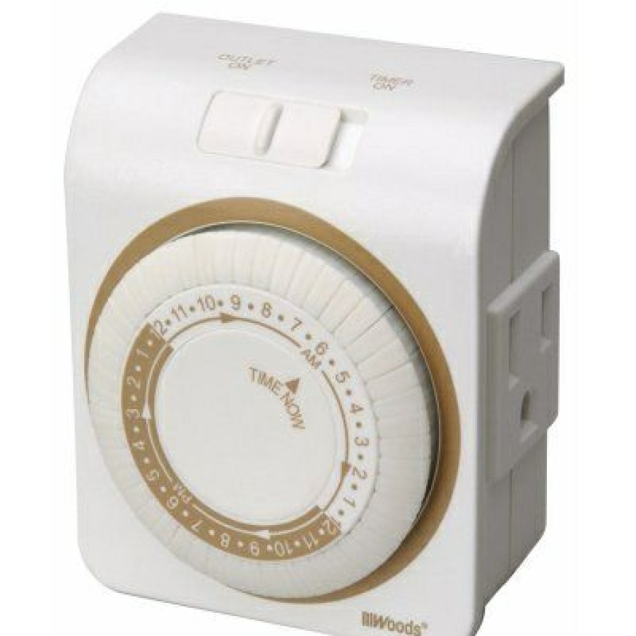 Electrical * | Tru-Guard Top Selling 24-Hour Mechanical Timer