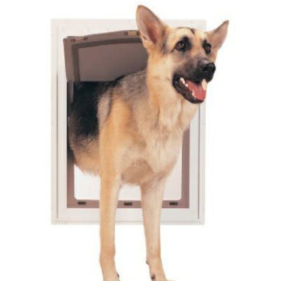 Pet Supplies * | Petsafe Discount Sale Aluminum Pet Door