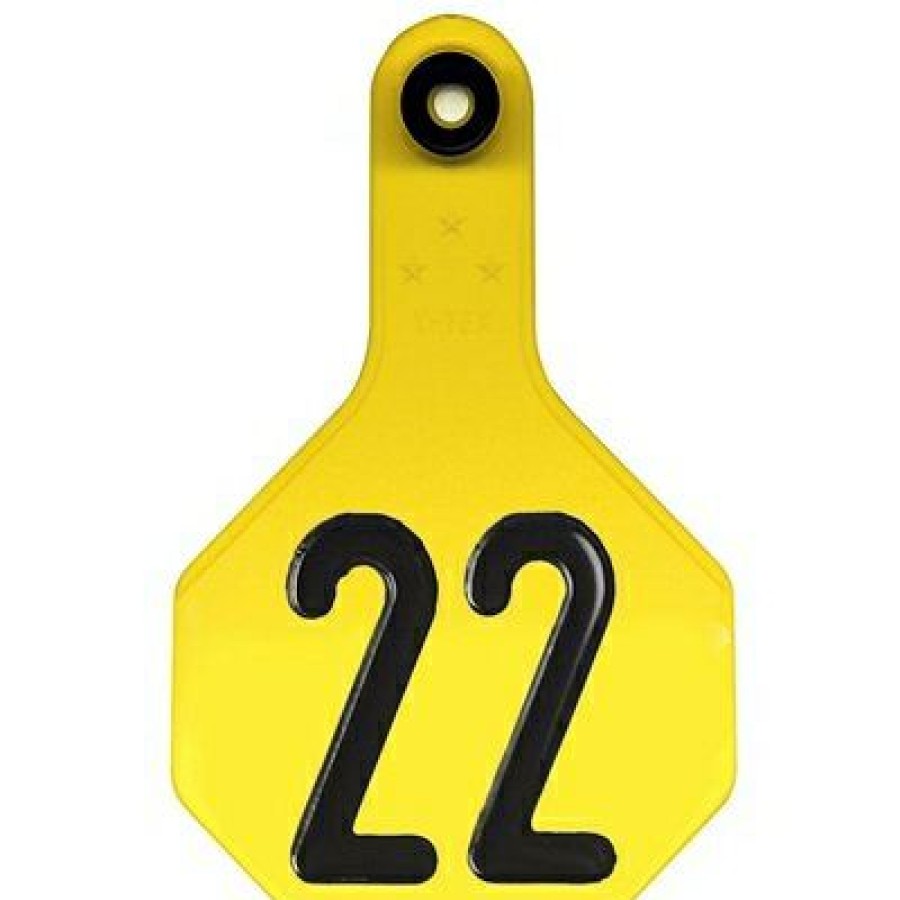 Farm & Ranch * | Y-Tex Hot Selling All American Livestock Tag, Numbered, Medium, Yellow, 25-Pk.