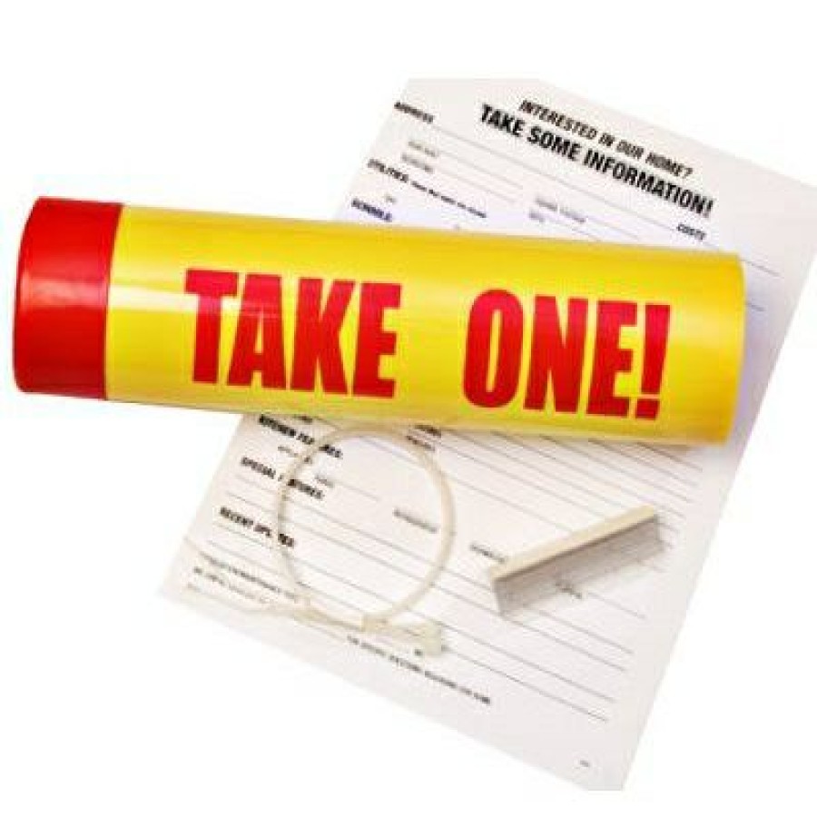 Hardware * | Hy-Ko Gift Selection Sign Tube, "Take One", 3 X 12-In.