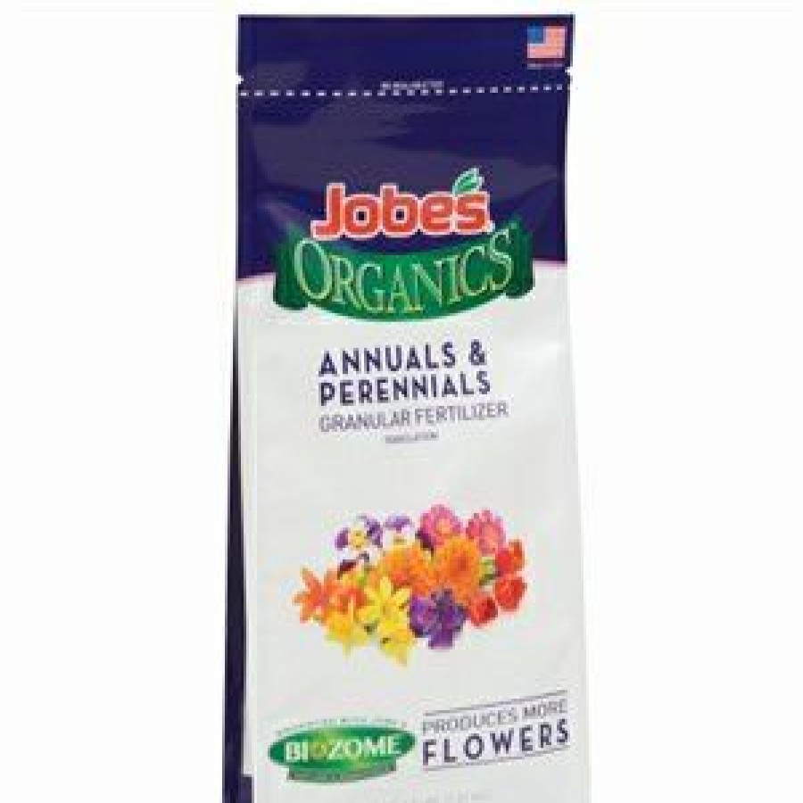 Lawn & Garden * | Jobe'S Large Choice Organics Annual & Perennials Granular Fertilizer With Biozome, 3-5-4, 4-Lbs.