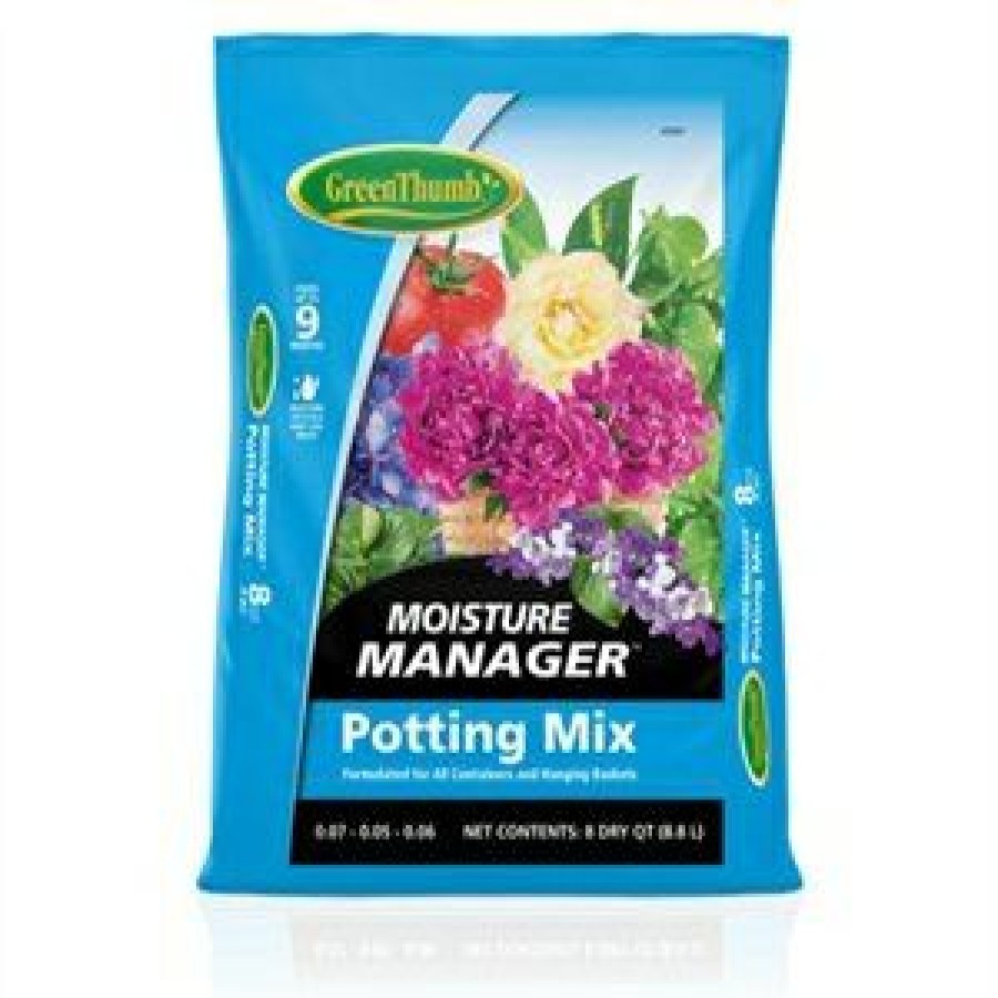 Lawn & Garden * | Green Thumb Best Quality Moisture Manager Potting Soil, 8-Qt.